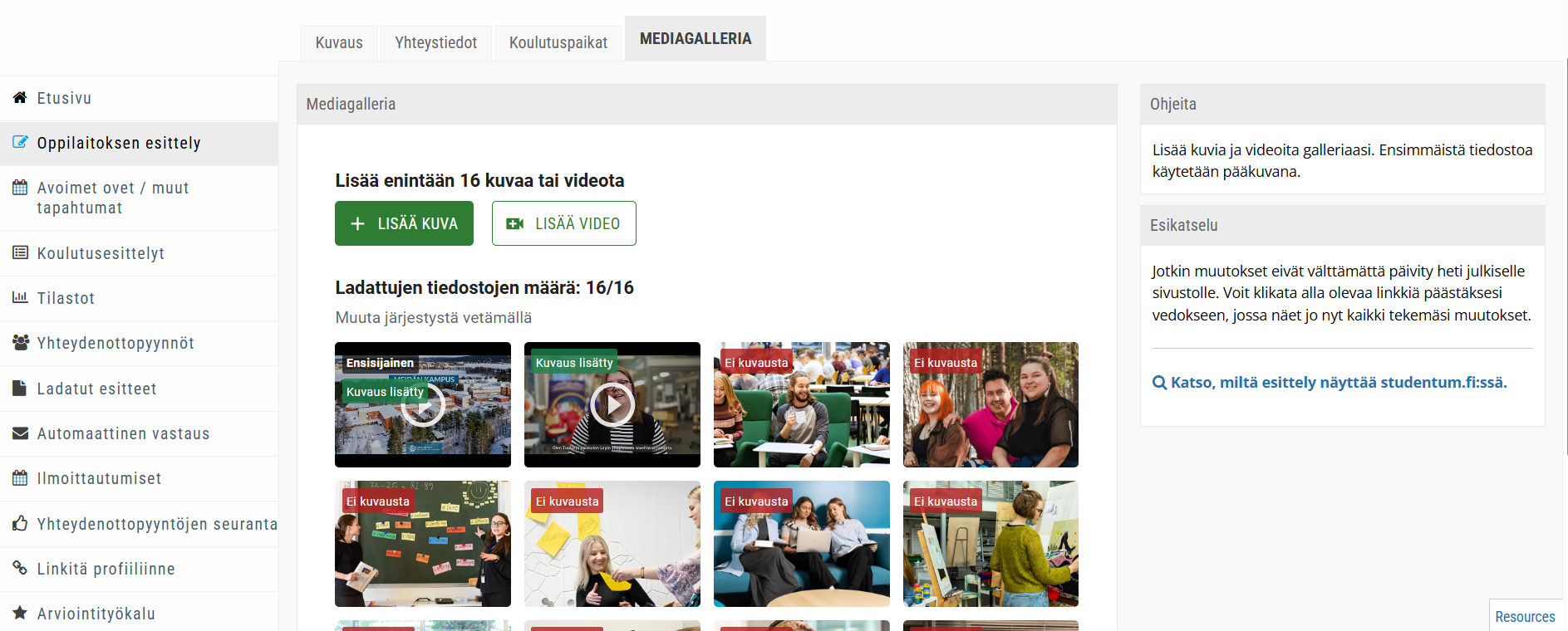 Mediagalleria_asiakaskirjautuminen